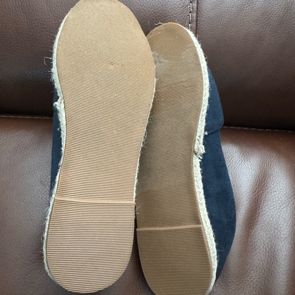 Ellos Blue Espadrille Shoes Casual Comfort - Picture 4 of 4